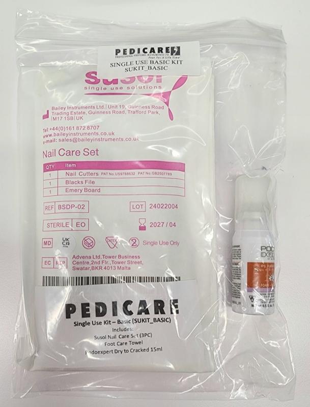 Pedi Kit Single Use Basic