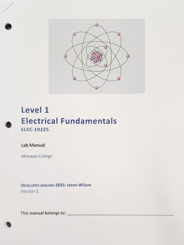 Elec 10225 Electrical Fundamentals 1 Manual